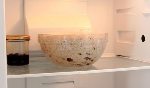 reposo en nevera. mejorar tu pan sin gluten